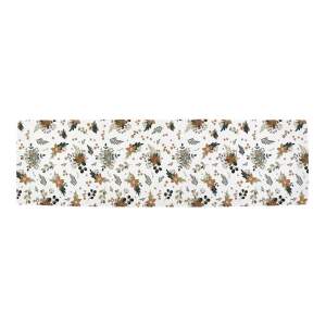 Bavlněný běhoun na stůl s vánočním motivem 40×140 cm Festive Flowers – Butter Kings