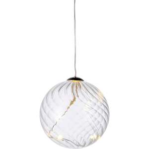 Světelná LED dekorace Sirius Wave Ball, Ø 8 cm