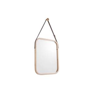 Nástěnné zrcadlo v bambusovém rámu PT LIVING Idylic, délka 40,5 cm