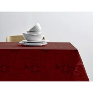 Damaškový ubrus 140×220 cm Star Damask – Södahl