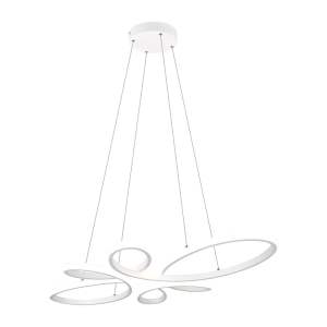 Bílé LED závěsné svítidlo Fly – Trio
