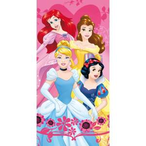 Jerry Fabrics Bavlněná froté osuška 70×140 cm – Princess "heart"
