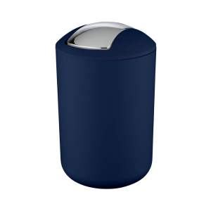 Tmavě modrý odpadkový koš Wenko Brasil Dark Blue L