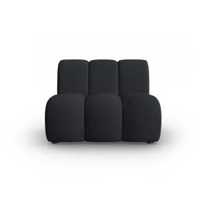 Černý modul pohovky Lupine – Micadoni Home