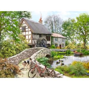 Obraz 60×80 cm Watermill – Styler
