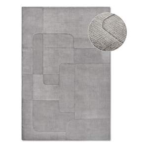 Šedý ručně tkaný vlněný koberec 190×280 cm Charlotte – Villeroy&Boch