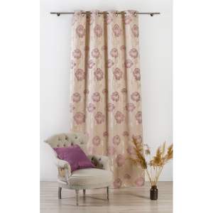 Béžový závěs 140×245 cm Izolde – Mendola Fabrics