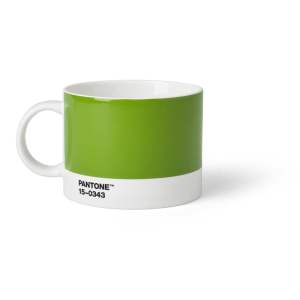 Zelený keramický hrnek 475 ml Green 15-0343 – Pantone