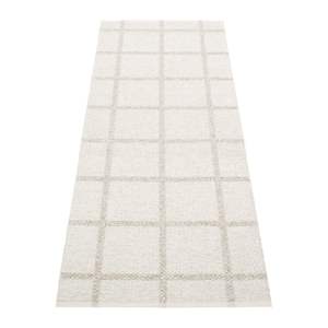 Krémový vnitřní a venkovní běhoun 70×225 cm Ada Fossil – Pappelina
