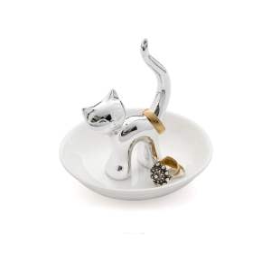 Porcelánový stojan na šperky Cat – Balvi