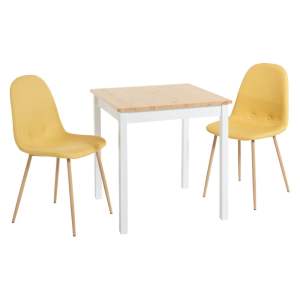 Set jídelního stolu Sydney a dvou jídelních židlí Lissy – Bonami Essentials