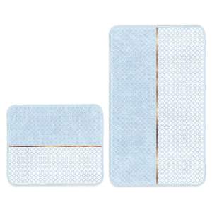 Modré koupelnové předložky v sadě 2 ks 60×100 cm – Mila Home
