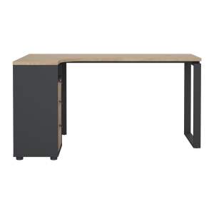 Pracovní stůl s deskou v dubovém dekoru 100×150 cm Sign – Tvilum