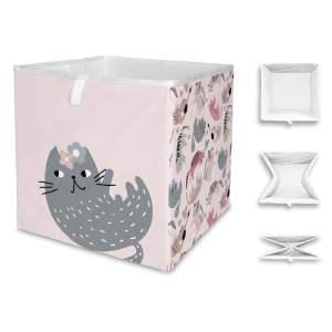 Látkový dětský úložný box Meow Meow – Butter Kings