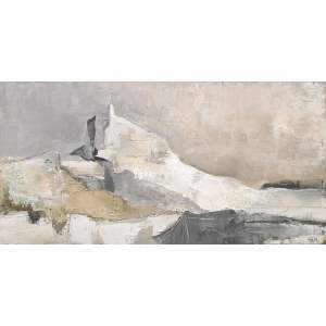 Obraz s ručně malovanými prvky 140×70 cm Nordic Shapes – Malerifabrikken