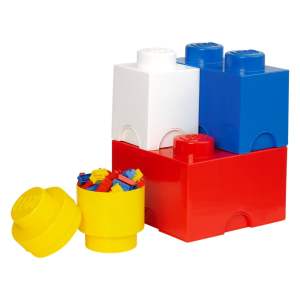 Sada 4 úložných boxů LEGO®