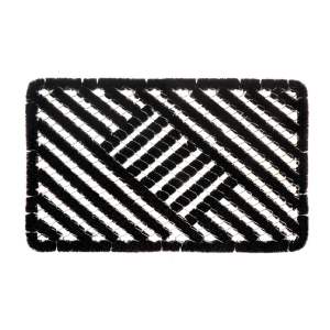 Rohožka z kokosového vlákna 45×75 cm Coco Black – Hanse Home