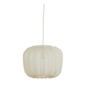 Krémové stropní svítidlo ø 50 cm Plumeria – Light & Living
