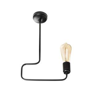 Černé kovové závěsné svítidlo Opviq lights Penelope