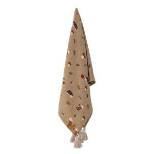 Hnědá dětská deka 130×160 cm Fall – Bloomingville Mini