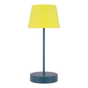 Žluto-modrá LED stmívatelná stolní lampa (výška 33,5 cm) Oscar – Remember