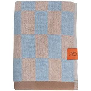 Modro-růžové ručníky z bio bavlny v sadě 2 ks 40×55 cm Retro – Mette Ditmer Denmark