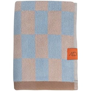 Modro-růžová osuška z bio bavlny 70×133 cm Retro – Mette Ditmer Denmark