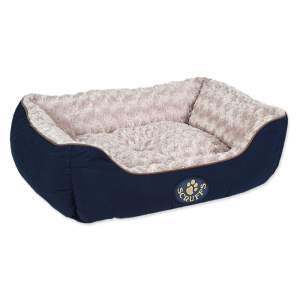 Tmavě modrý plyšový pelíšek pro psa 50×60 cm Scruffs Wilton M – Plaček Pet Products