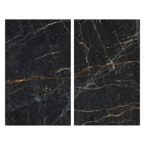 Kryty na sporák z tvrzeného skla v sadě 2 ks 52×30 cm Marble – Allstar