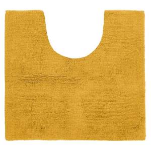 Okrově žlutá koupelnová předložka 50×45 cm Riva – Tiseco Home Studio