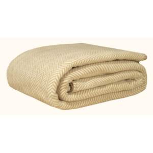 Béžovo-krémový přehoz na dvoulůžko 200×220 cm Twin – Oyo Concept