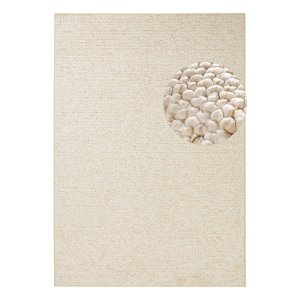 Krémový koberec 100×140 cm Wolly – BT Carpet