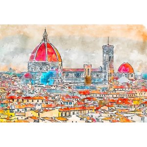 Obraz 90×60 cm Florence – Fedkolor