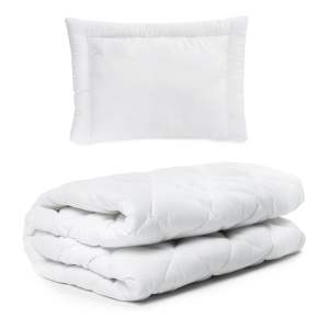 Celoroční dětský set přikrývky a polštáře do dětské postýlky 100×135 cm Stitched – Bonami Essentials