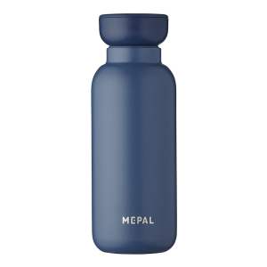 Tmavě modrá nerezová lahev 350 ml Nordic denim – Mepal