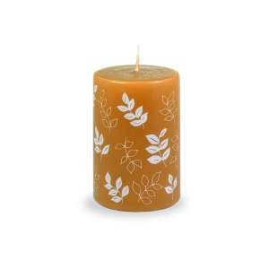 Oranžová svíčka Unipar Pure Beauty, doba hoření 18 h