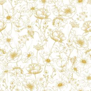 Dětská tapeta 10 m x 50 cm Flowers Botany – Lilipinso