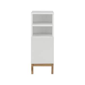 Bílá nízká koupelnová skříňka 30×86 cm Mirza – Støraa