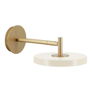 Krémové LED stmívatelné nástěnné svítidlo ø 15 cm Asteria Wall Short – UMAGE