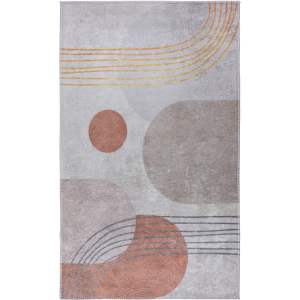 Pratelný běhoun v oranžovo-krémové barvě 80×200 cm – Vitaus