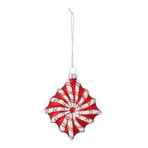 Skleněná vánoční ozdoba 9 cm Candy – Bloomingville