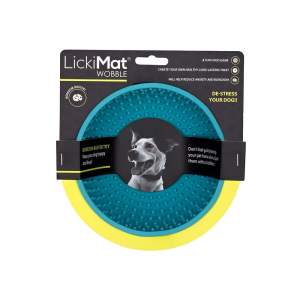 Lízací miska Wobble Turquoise – LickiMat