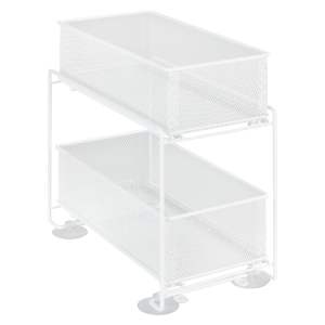 Bílý kuchyňský organizér Wenko Gioma