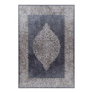 Antracitový pratelný běhoun 80×250 cm Fiesta – Ayyildiz Carpets