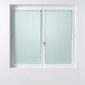Voálové záclony v mentolové barvě v sadě 2 ks 60×120 cm Sandra – douceur d’intérieur