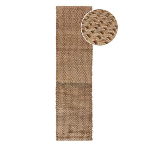 Jutový koberec běhoun v přírodní barvě 60×230 cm Sol – Flair Rugs