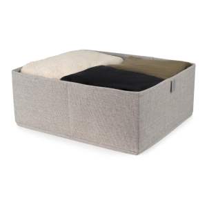 Šedý úložný box Compactor Oxford, 42 x 36 cm
