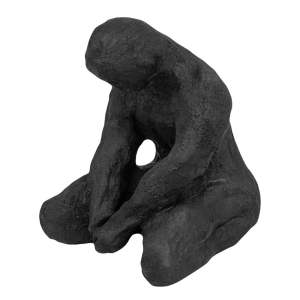 Soška z polyresinu (výška 15 cm) Meditating Man – Mette Ditmer Denmark