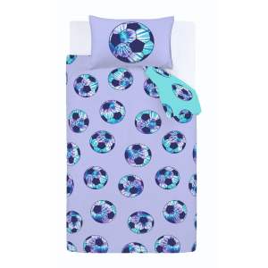 Dětské povlečení na jednolůžko 135×200 cm Tie Dye Football – Catherine Lansfield