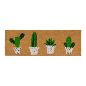 Rohožka z kokosového vlákna 25×75 cm Cactus – Casa Selección